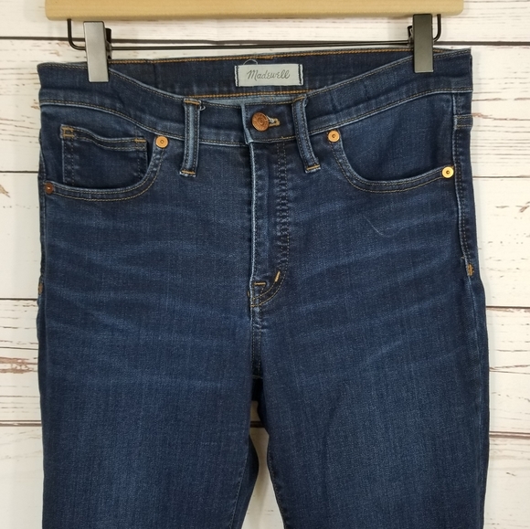 Madewell | 9" High Rise Skinny Jeans in Larkspur Wash - Picture 3 of 7